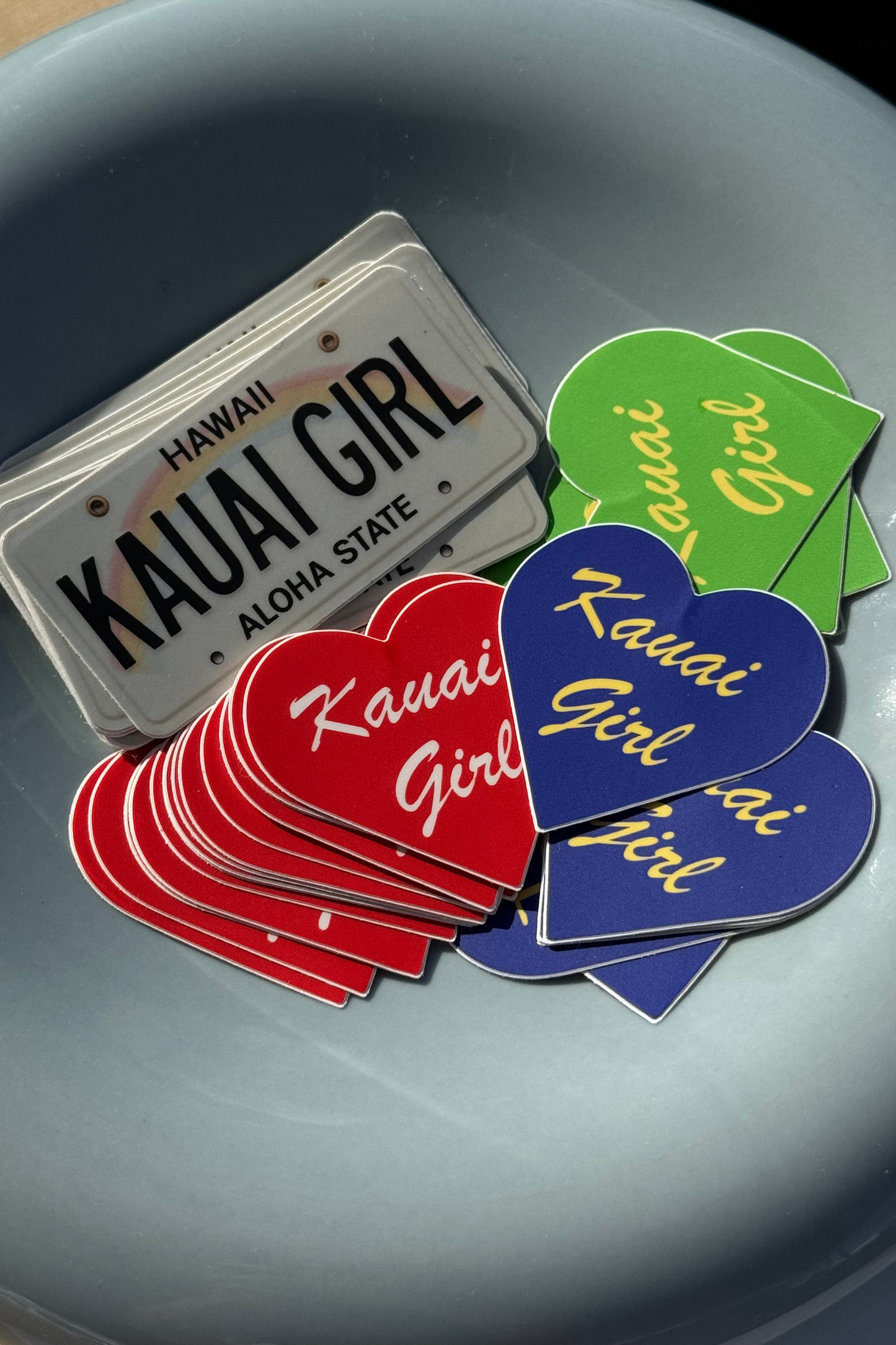 Kauai Girl Stickers