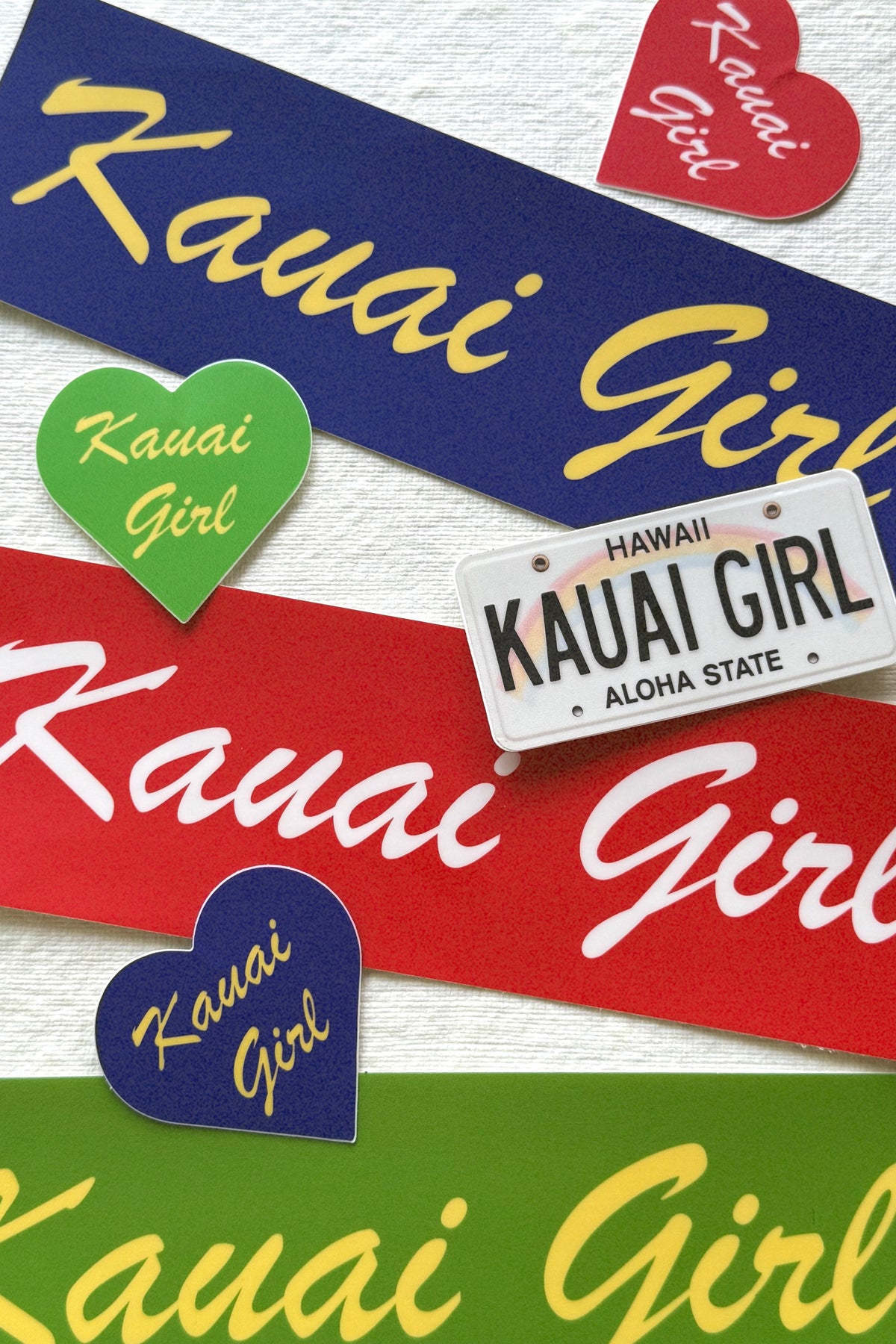 Kauai Girl Stickers