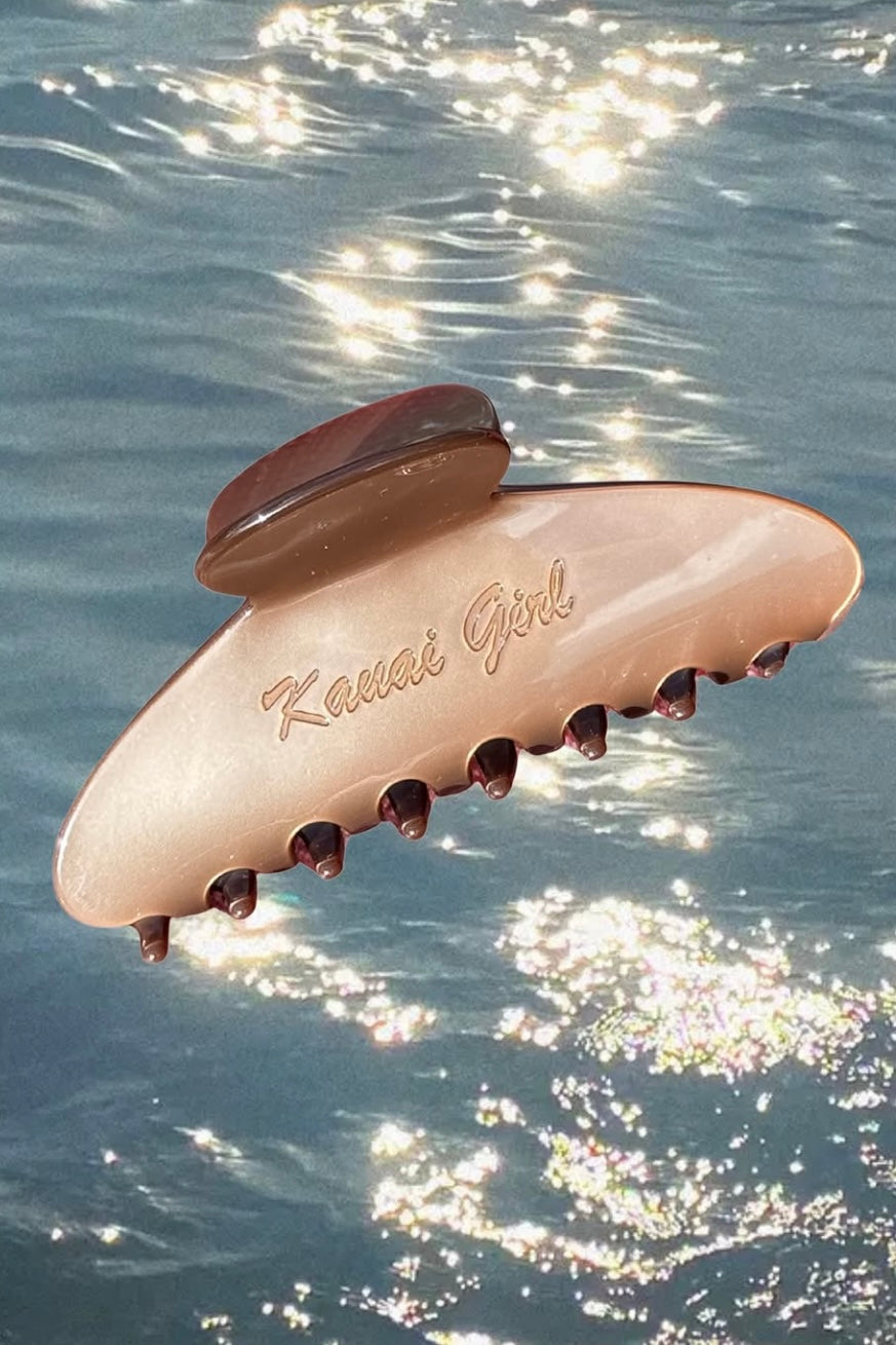 Kauai Girl Claw Clip in Copper