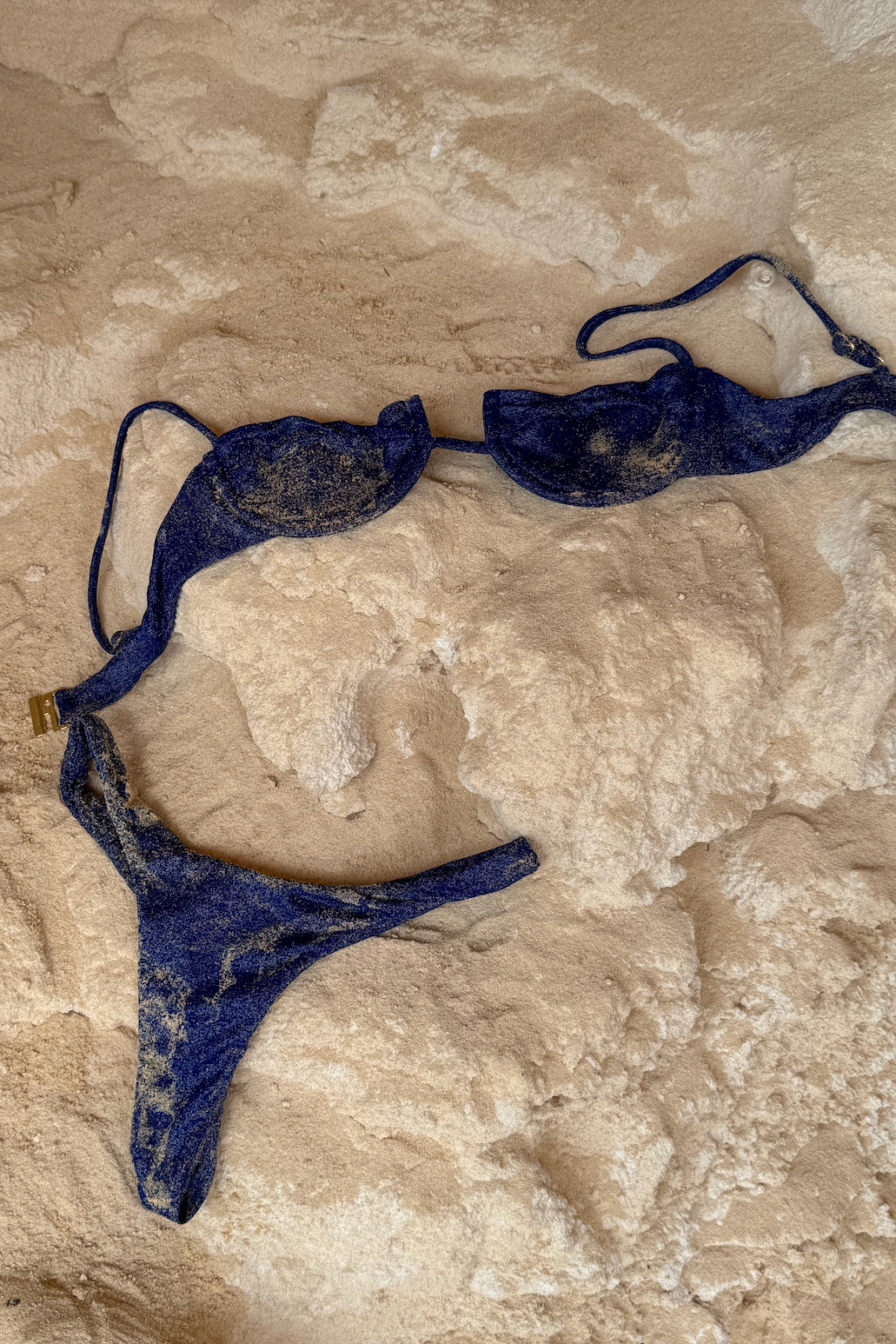 Balconette Top in Sea Shimmer